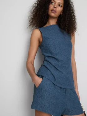 Paula echevarría ruched crinkle tank top Paula echevarría ruched crinkle tank top