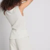 Paula echevarría ruched crinkle tank top Paula echevarría ruched crinkle tank top