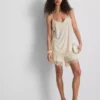 Paula echevarría satin lace-trim cami top Paula echevarría satin lace-trim cami top
