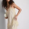 Paula echevarría satin lace-trim cami top Paula echevarría satin lace-trim cami top