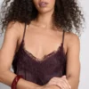 Paula echevarría satin lace-trim cami top Paula echevarría satin lace-trim cami top