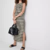 Paula echevarría sleeveless bodycon midaxi dress Paula echevarría sleeveless bodycon midaxi dress