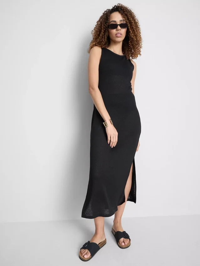 Paula echevarría sleeveless bodycon midaxi dress Paula echevarría sleeveless bodycon midaxi dress