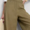 Paula echevarría textured barrel-leg pants Paula echevarría textured barrel-leg pants