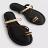 Paula echevarría toe post sandals