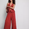 Paula echevarría wide leg sparkle pants Paula echevarría wide leg sparkle pants