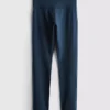 Pipe-detail smooth support active leggings Pipe-detail smooth support active leggings