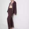 Piped jersey boyfriend pajamas Piped jersey boyfriend pajamas