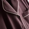Piped jersey boyfriend pajamas Piped jersey boyfriend pajamas