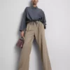 Pleated wide leg pants Pleated wide leg pants