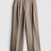 Pleated wide leg pants Pleated wide leg pants