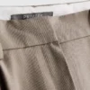 Pleated wide leg pants Pleated wide leg pants