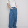 Pocket front wide leg jeans Pocket front wide leg jeans