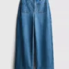 Pocket front wide leg jeans Pocket front wide leg jeans