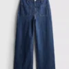Pocket front wide leg jeans Pocket front wide leg jeans