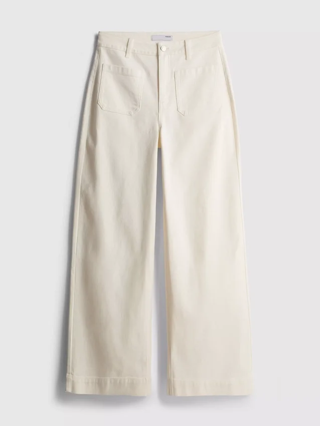Pocket front wide leg jeans Pocket front wide leg jeans