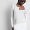 Pointelle cardigan and cami set Pointelle cardigan and cami set