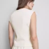 Polished sweatshirt vest Polished sweatshirt vest