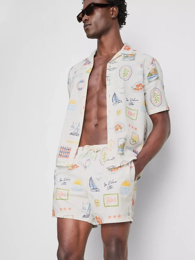 Postcard swim shorts Postcard swim shorts