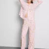 Printed boyfriend pajamas