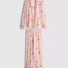 Printed boyfriend pajamas