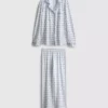 Printed boyfriend pajamas