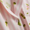 Printed boyfriend shorty pajamas
