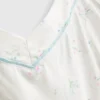 Printed satin bow cami pajamas