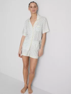 Printed short boyfriend pajamas Printed short boyfriend pajamas