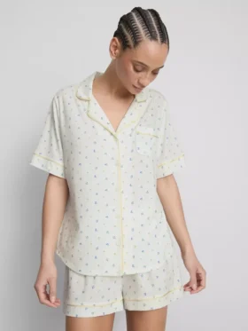 Printed short boyfriend pajamas Printed short boyfriend pajamas