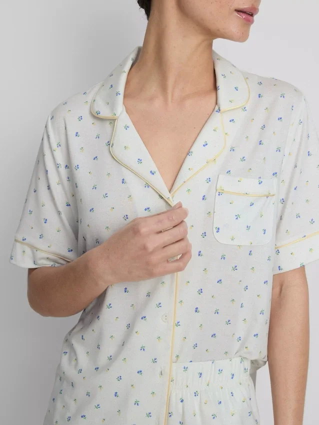Printed short boyfriend pajamas Printed short boyfriend pajamas