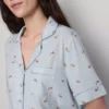 Printed short boyfriend pajamas Printed short boyfriend pajamas