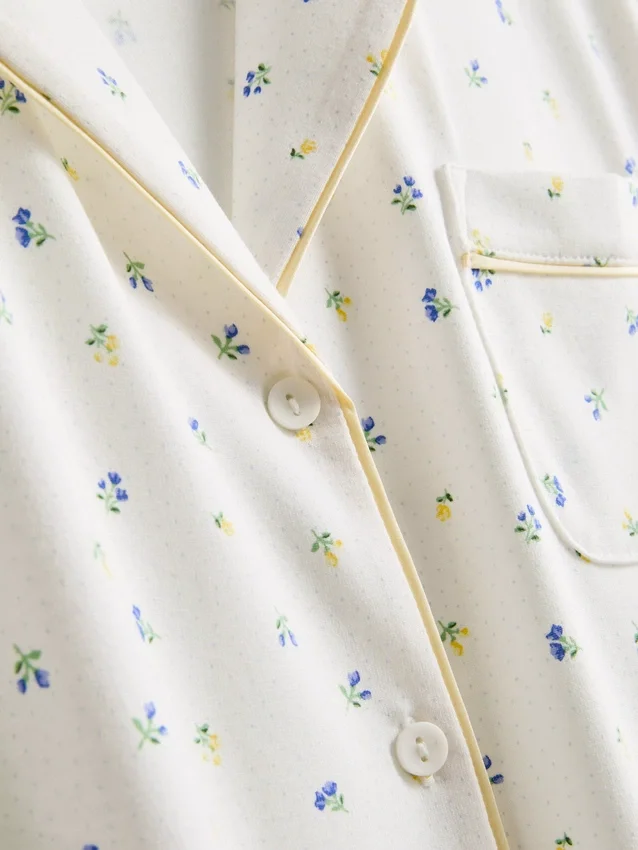 Printed short boyfriend pajamas Printed short boyfriend pajamas