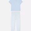 Printed short-sleeve pajama set Printed short-sleeve pajama set