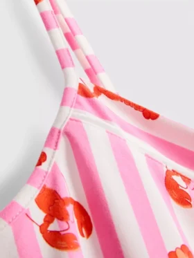 Printed shorty pajamas