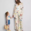 Printed wide-leg beach pants Printed wide-leg beach pants