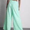 Printed wide-leg beach pants Printed wide-leg beach pants