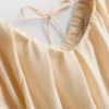 Puff-sleeve mini smock dress Puff-sleeve mini smock dress