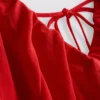 Puff-sleeve mini smock dress Puff-sleeve mini smock dress