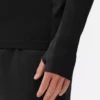 Quarter-zip long sleeve gym top Quarter-zip long sleeve gym top