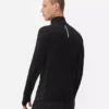 Quarter-zip long sleeve gym top Quarter-zip long sleeve gym top