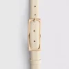 Rectangular buckle belt