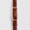 Rectangular buckle belt