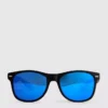 Rectangular mirrored sunglasses