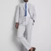 Regular fit textured suit pants Regular fit textured suit pants