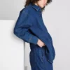 Relaxed cotton denim button-up shirt Relaxed cotton denim button-up shirt