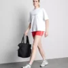 Relaxed cotton graphic active tee Relaxed cotton graphic active tee
