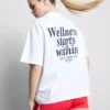 Relaxed cotton graphic active tee Relaxed cotton graphic active tee