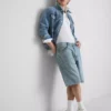 Relaxed denim shorts Relaxed denim shorts