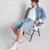 Relaxed denim shorts Relaxed denim shorts